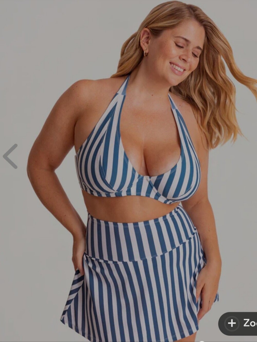 Shapermint Halter Bikini Swim Set w/ Skirt Bottom Plus Size NWT OR Wore Once - Picture 2 of 16